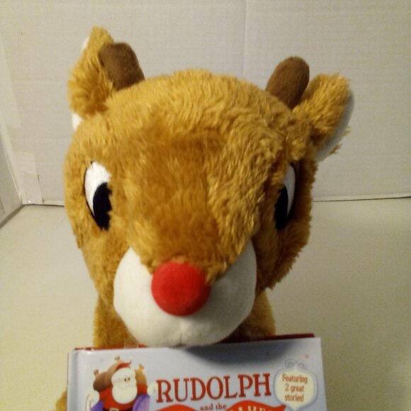 Kohls Cares Rudolph 10" Plush Book 2019 Christmas Holiday - Picture 2 of 13